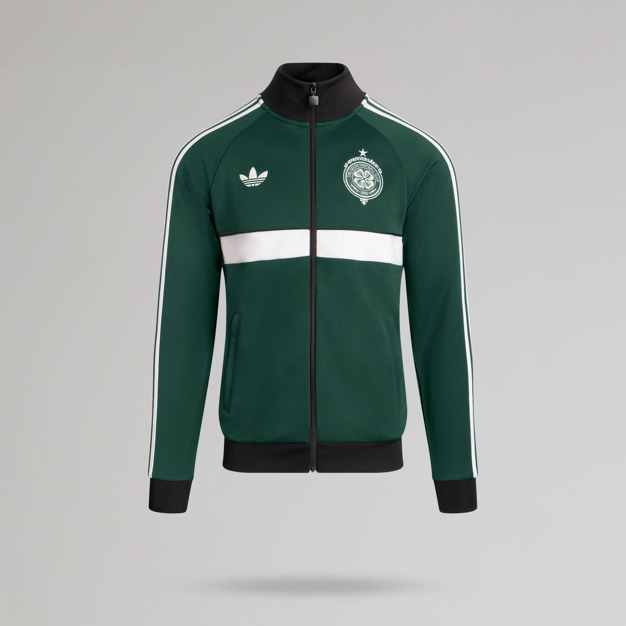 2021-2022  Celtic FC トラックジャケット adidas Celtic Originals Dark Green Track Jacket – Official Celtic