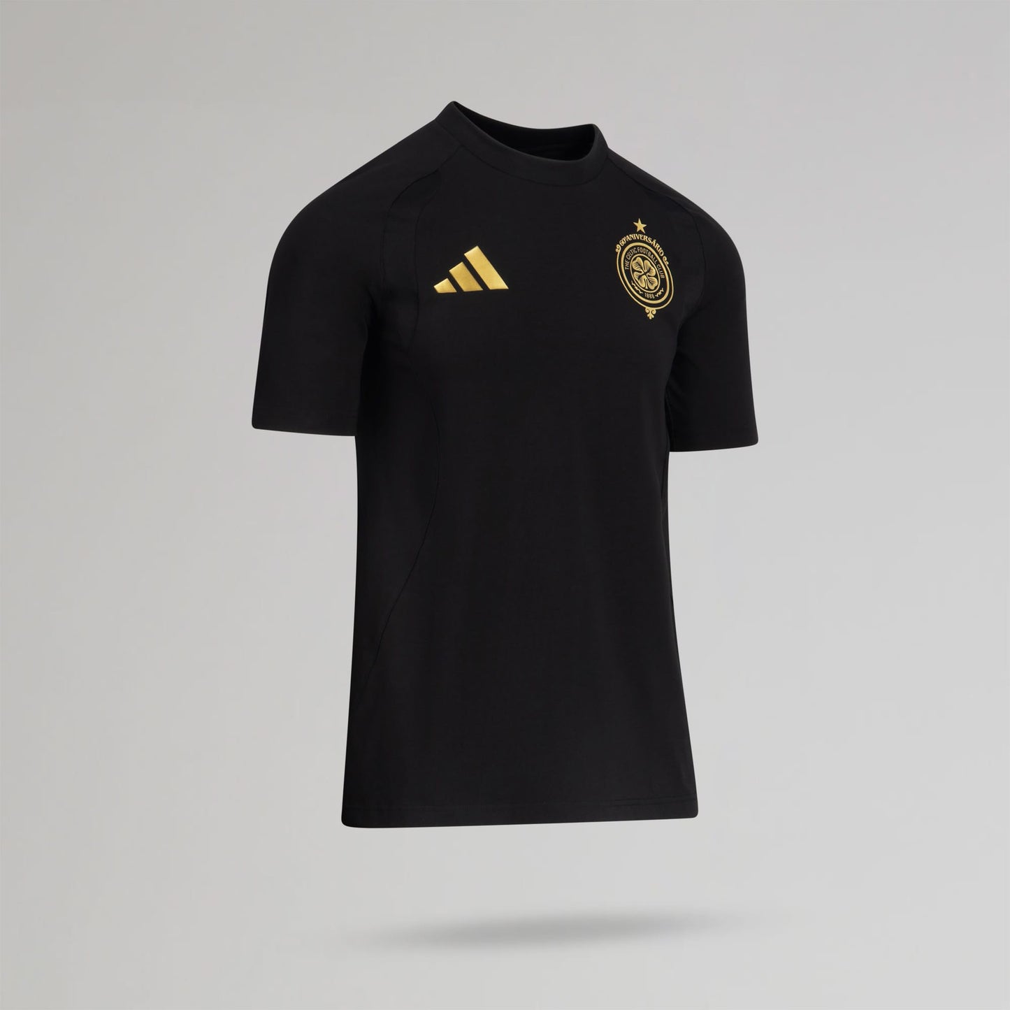 adidas Celtic Tiro Travel Black T-Shirt