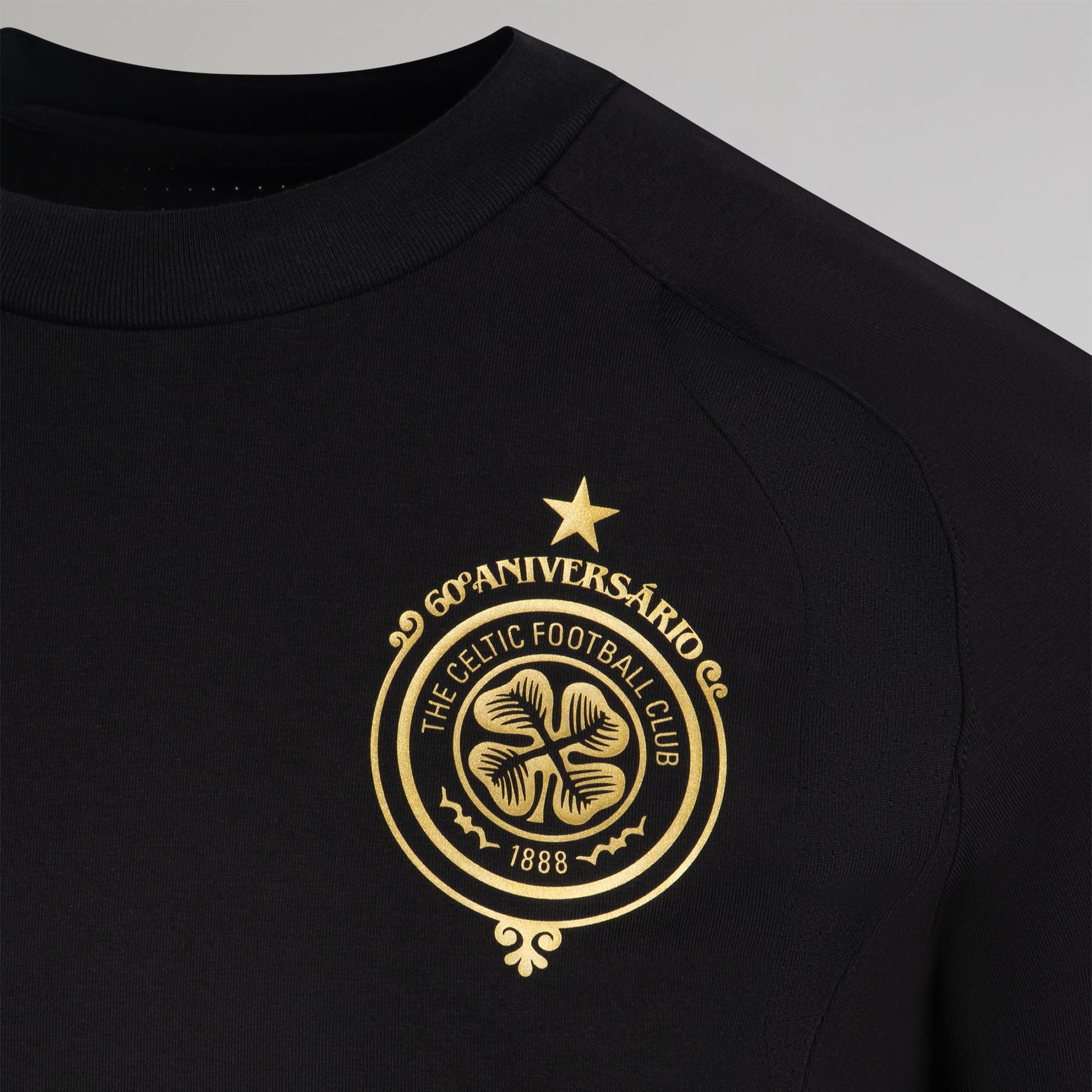 adidas Celtic Tiro Travel Black T-Shirt