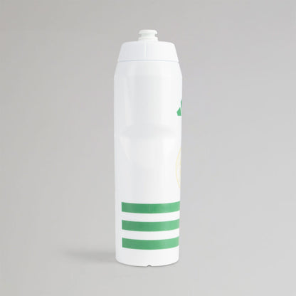 adidas Celtic White Hooped Water Bottle