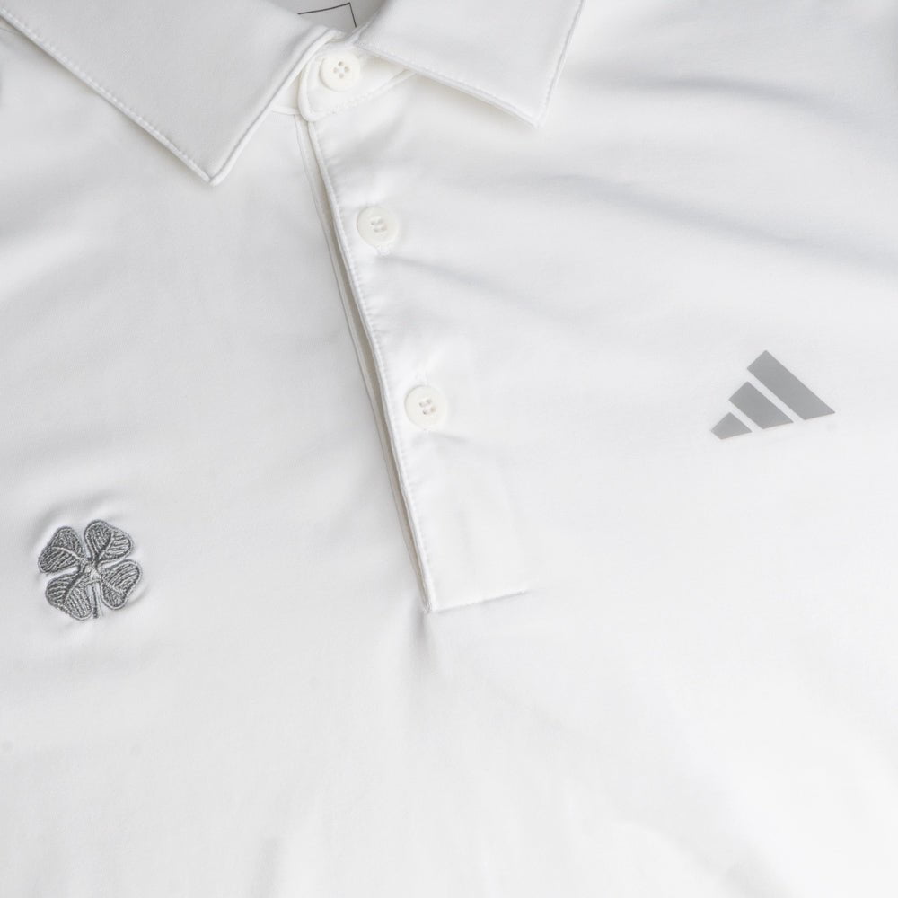 adidas Celtic White Ultimate 365 Solid Polo