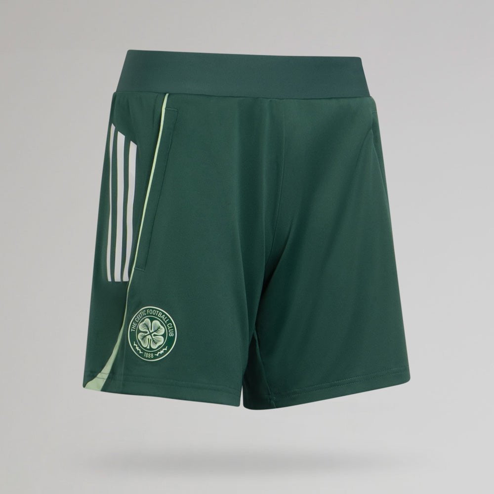 adidas Celtic Women's 2025/26 Green Training Shorts – Official