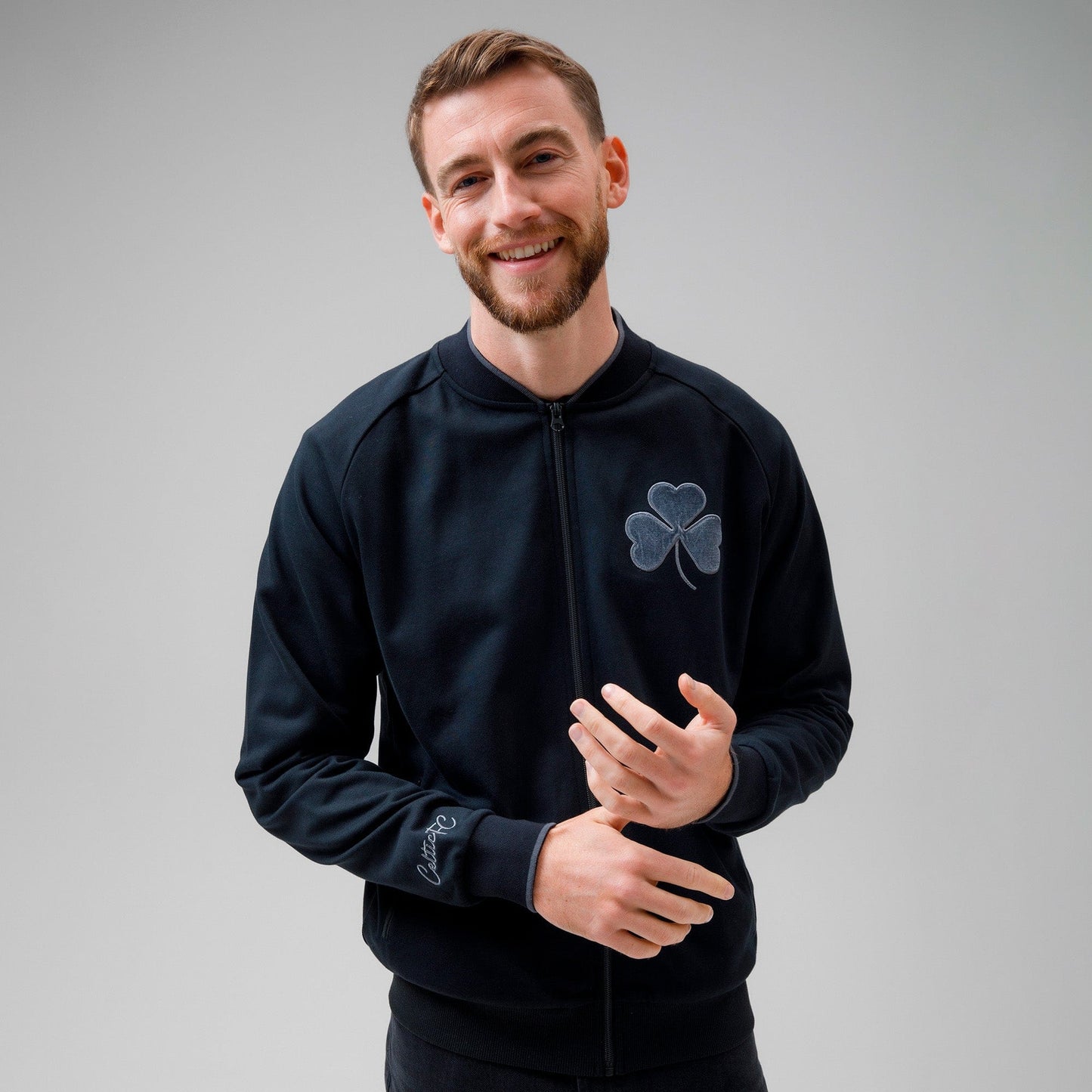 Celtic 1925 Retro Blackout Track Top