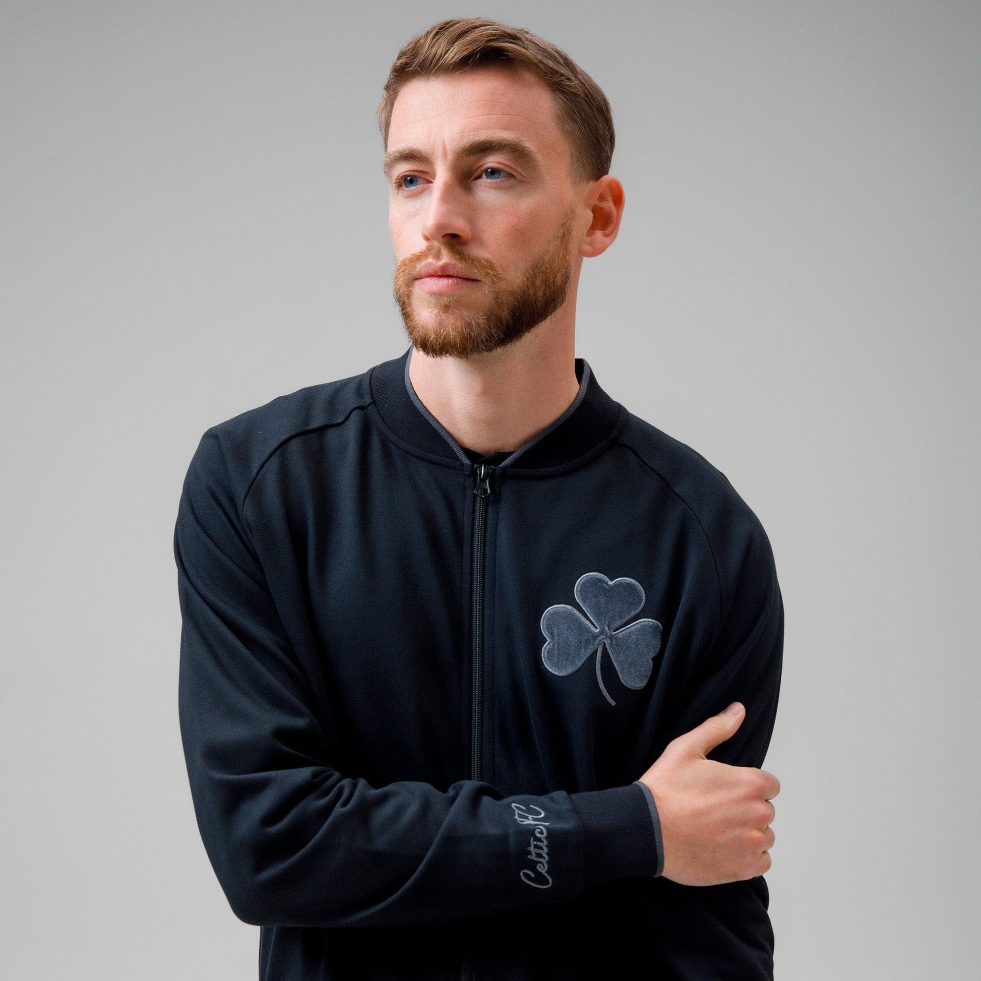 Celtic 1925 Retro Blackout Track Top