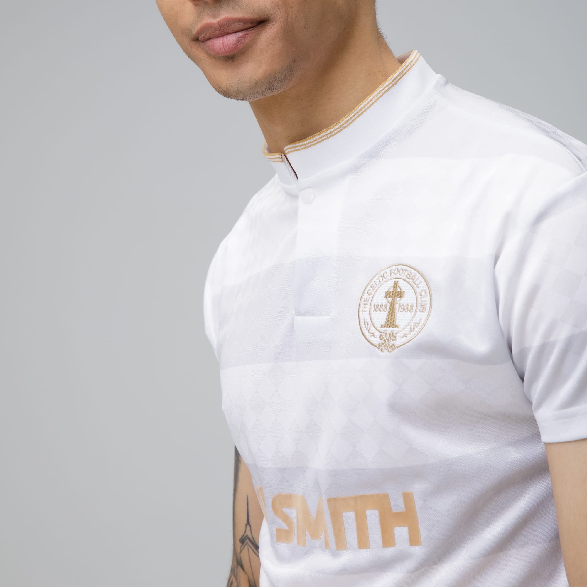 Celtic 1988 Gold Whiteout Centenary Retro Jersey – Official Celtic