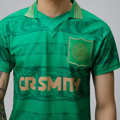 Celtic 1996 Gold Greenout Retro Jersey