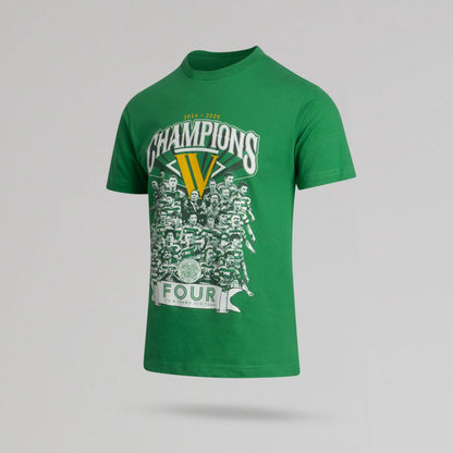 Celtic 2024/25 Champions Team T-Shirt