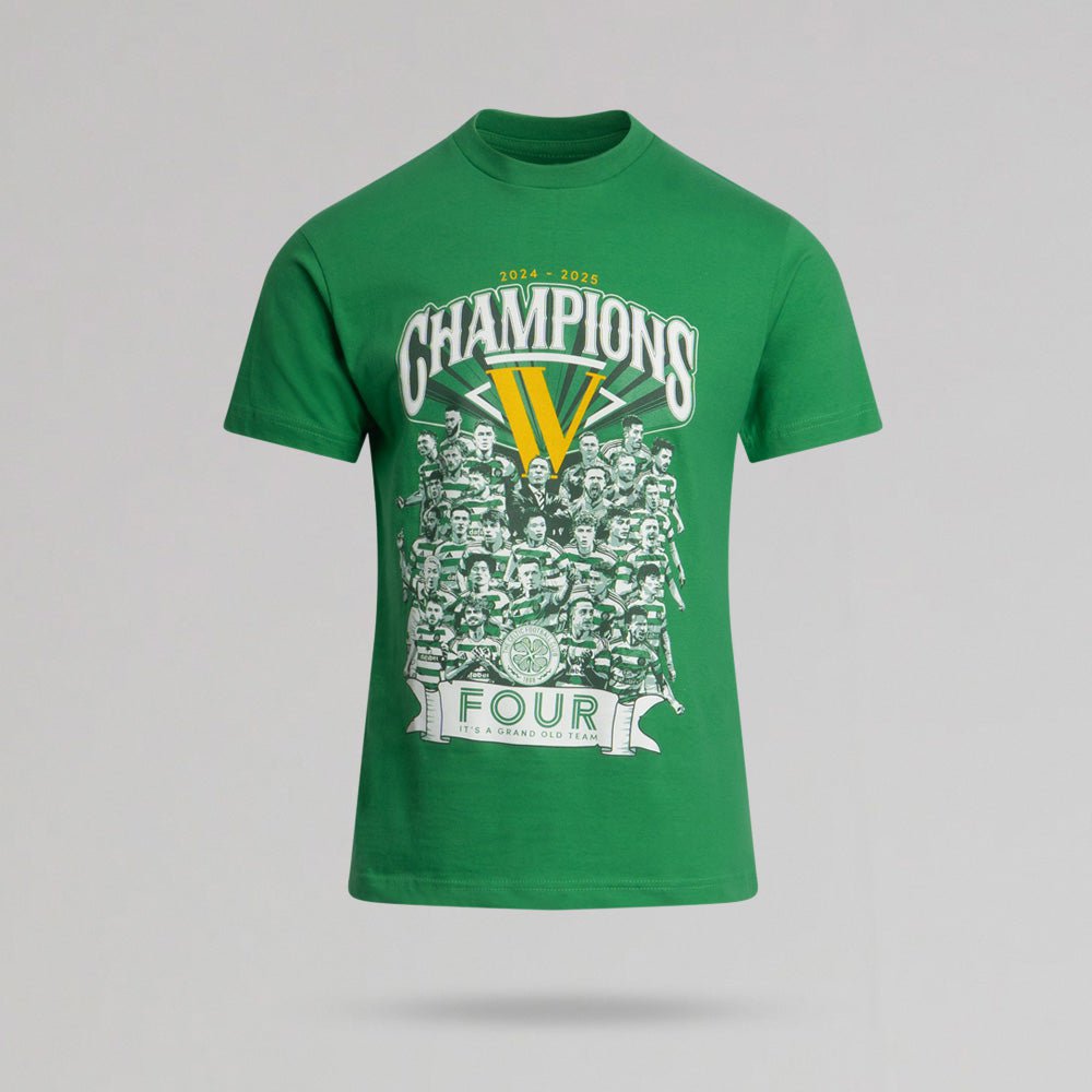 Celtic 2024/25 Champions Team T-Shirt