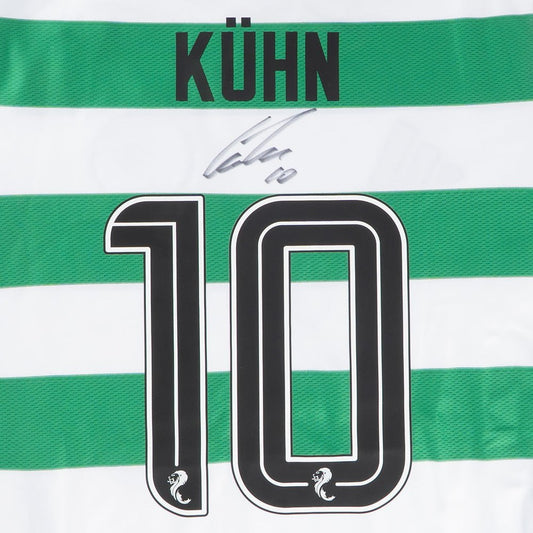 Celtic 2024/25 Nicolas Kuhn Signed Home Jersey