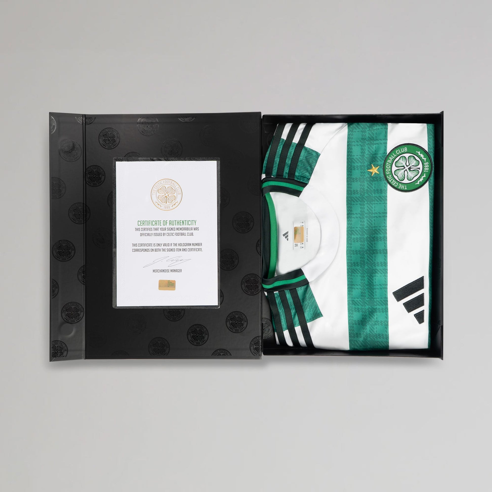 Celtic 2025/26 Callum McGregor Signed Home Jersey