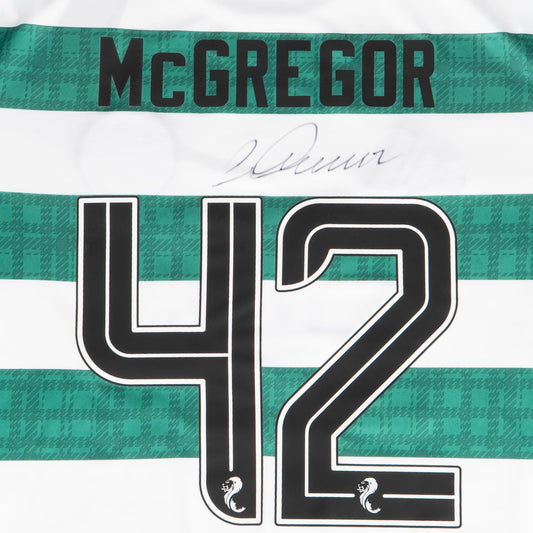Celtic 2025/26 Callum McGregor Signed Home Jersey