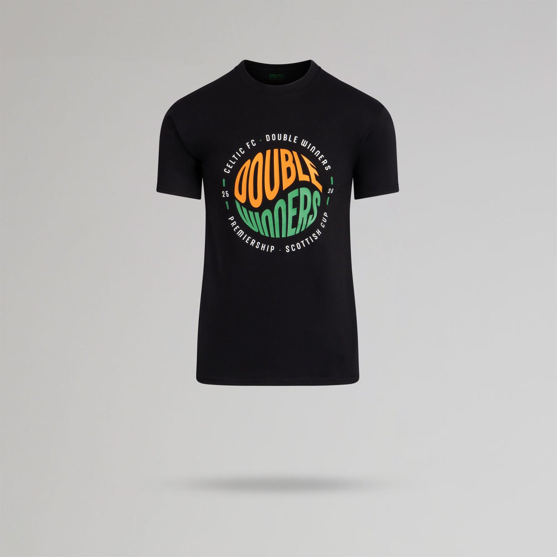 Celtic 2025/26 Double Winners Junior T-Shirt