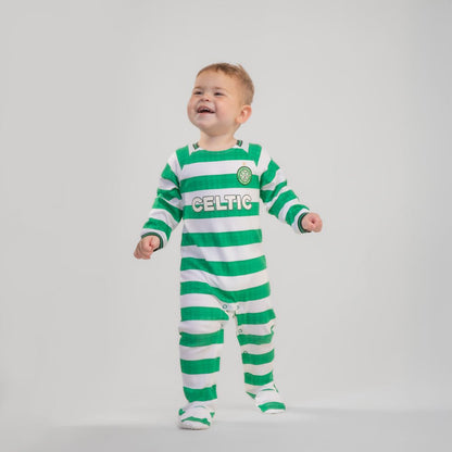 Celtic 2025/26 Home Kit Infant Sleepsuit