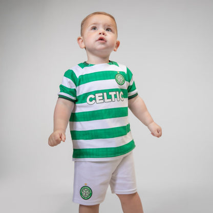 Celtic 2025/26 Home Kit Infant T-Shirt and Shorts Set