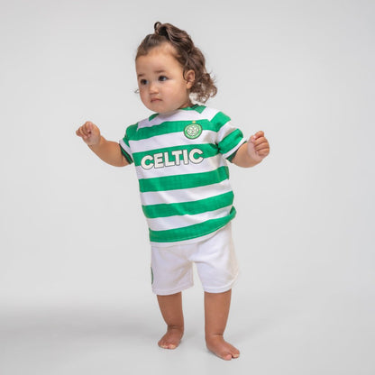Celtic 2025/26 Home Kit Infant T-Shirt and Shorts Set