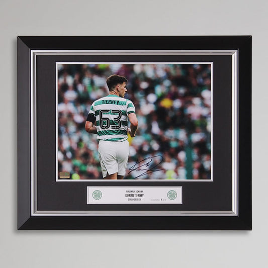 Celtic 2025/26 Kieran Tierney Signed Print