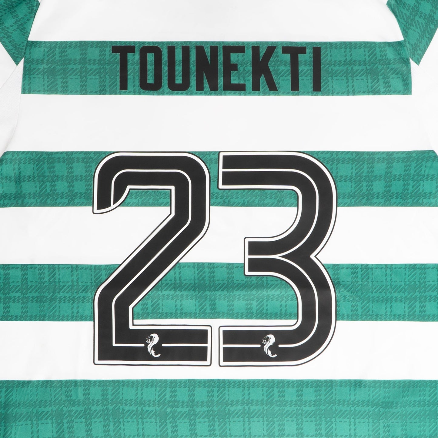 Celtic 2025/26 Sebastian Tounekti Signed Home Jersey