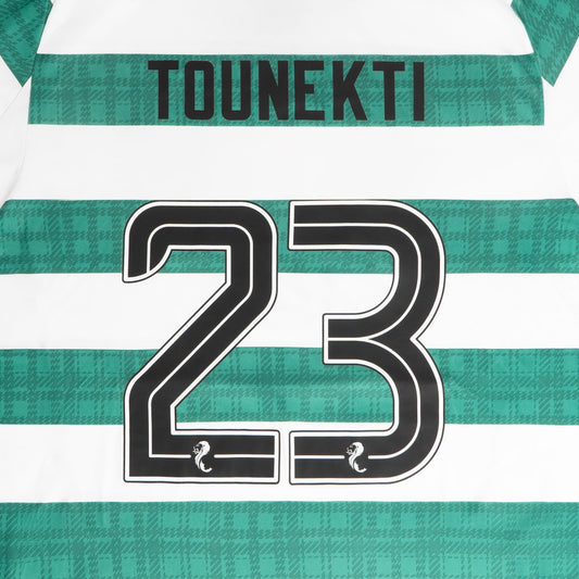 Celtic 2025/26 Sebastian Tounekti Signed Home Jersey