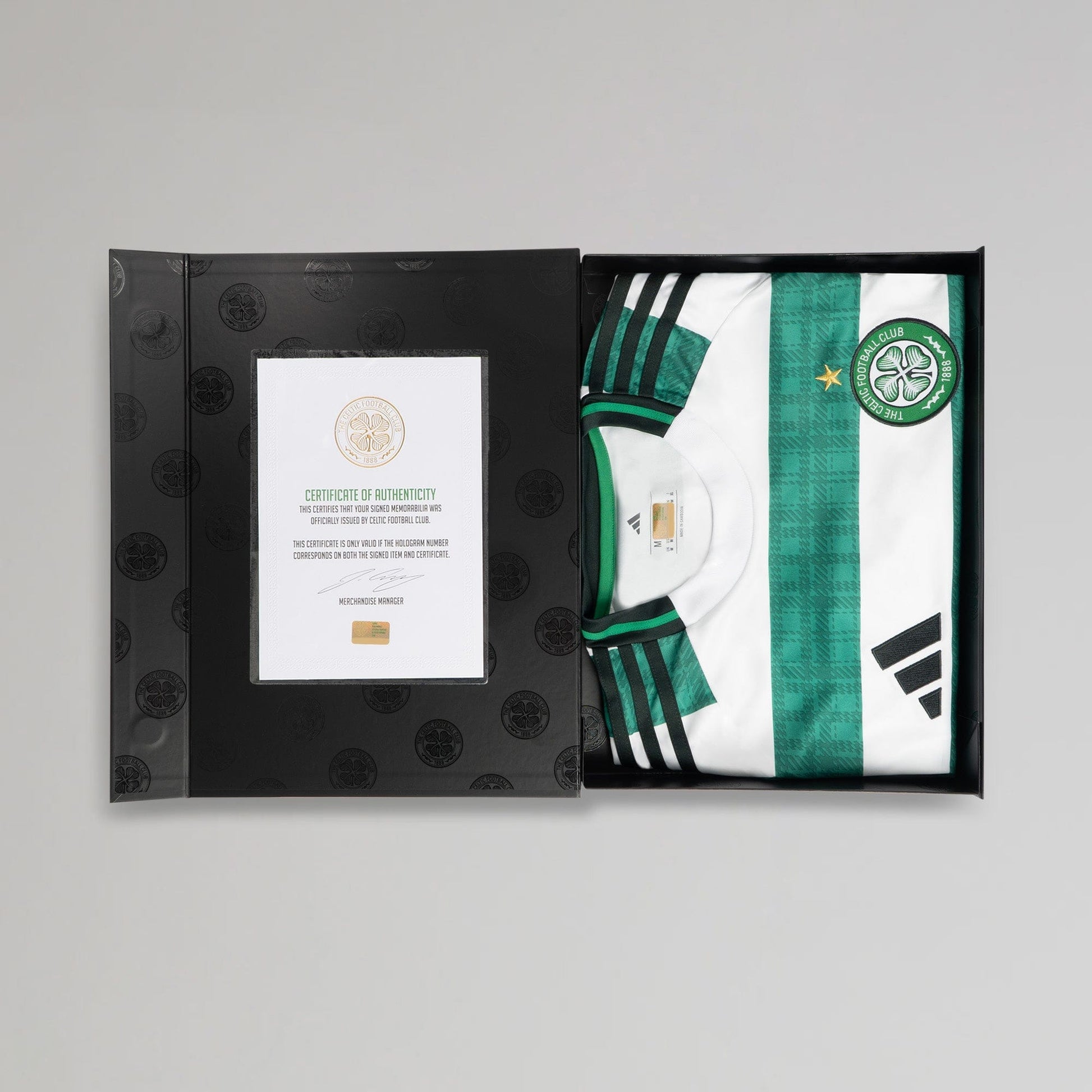 Celtic 2025/26 Sebastian Tounekti Signed Home Jersey