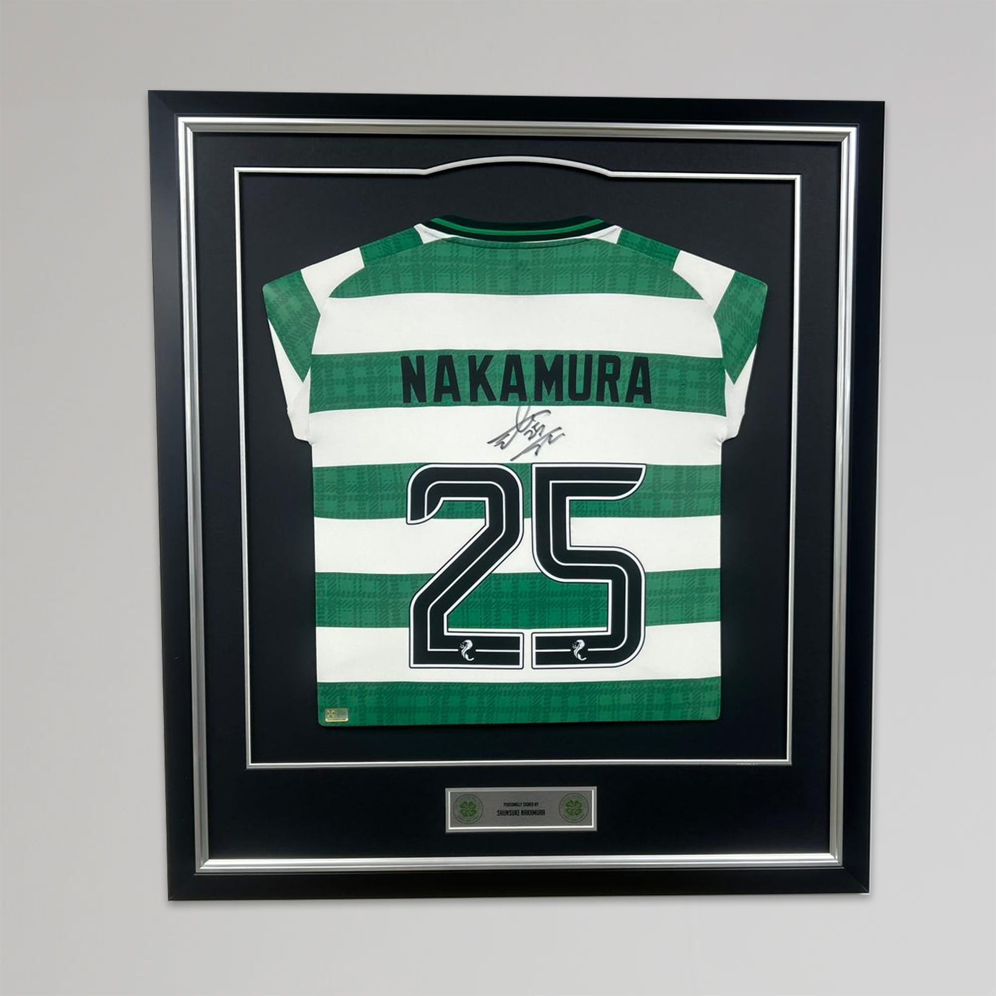 UMBRO LARSSON #7 セルティック Celtic 直筆サイン SIGNED MEMORABILIA