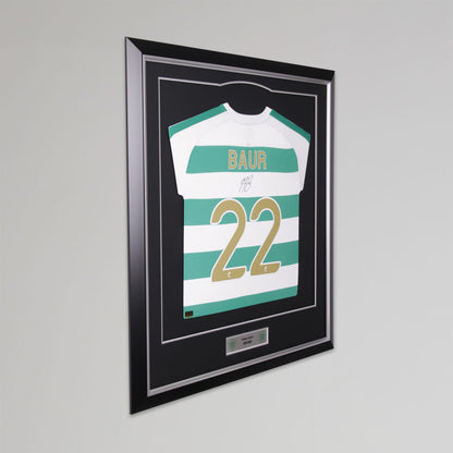 Celtic 2026/27 Mika Baur Signed Framed Shirt