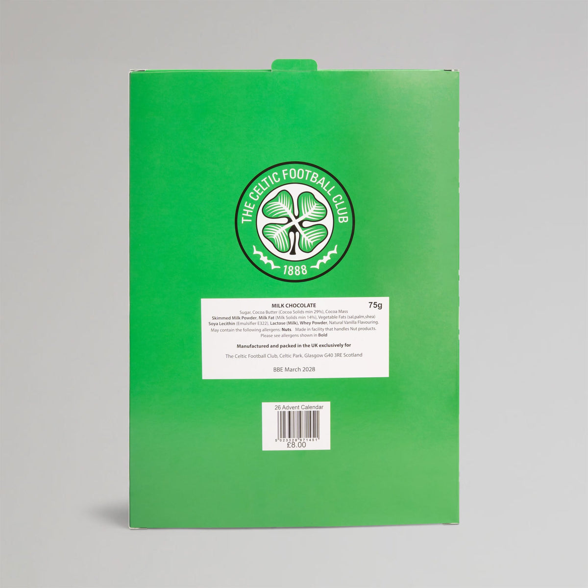 Celtic 2026 Advent Calendar