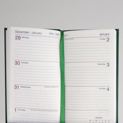 Celtic 2026 Green Pocket Diary