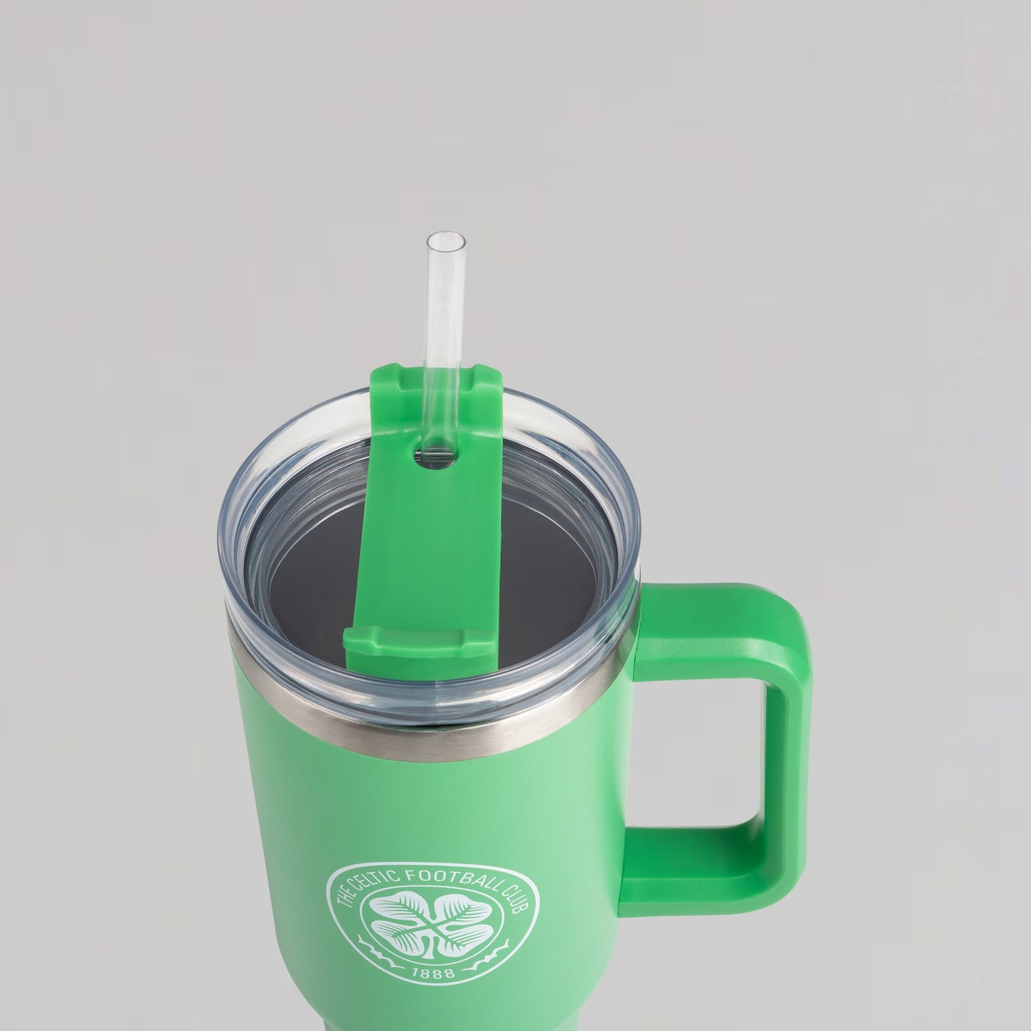Celtic 40oz Straw Thermo Green Tumbler