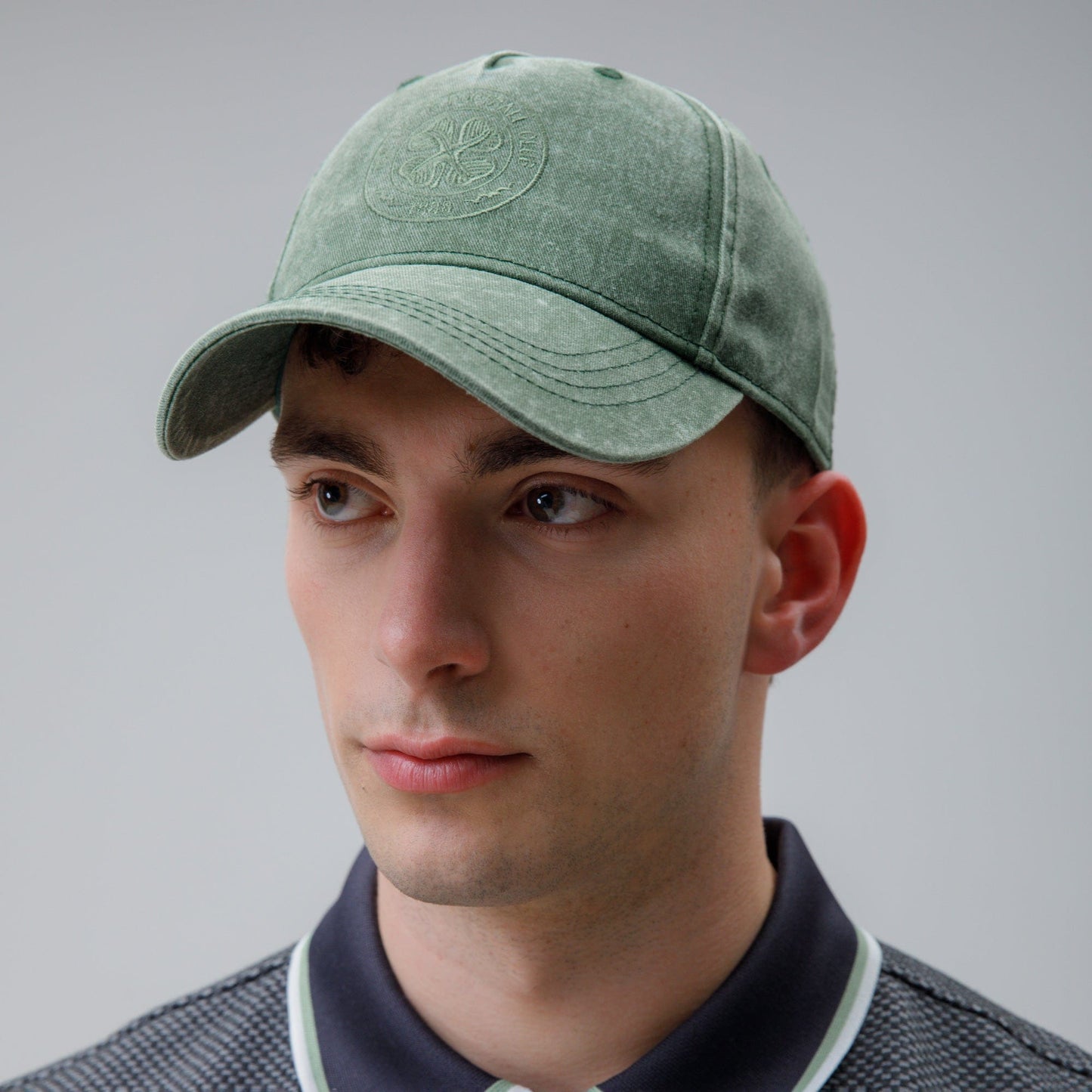 Celtic Adult Washed Green Cap