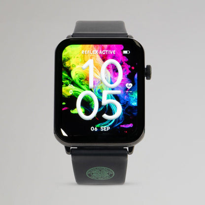Celtic Adults Black Smart Watch