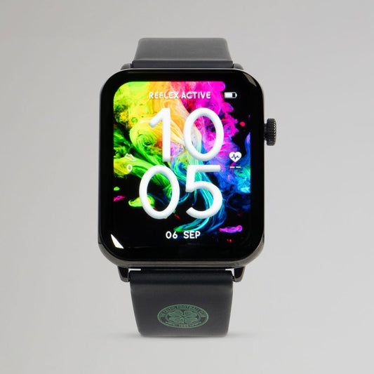 Celtic Adults Black Smart Watch