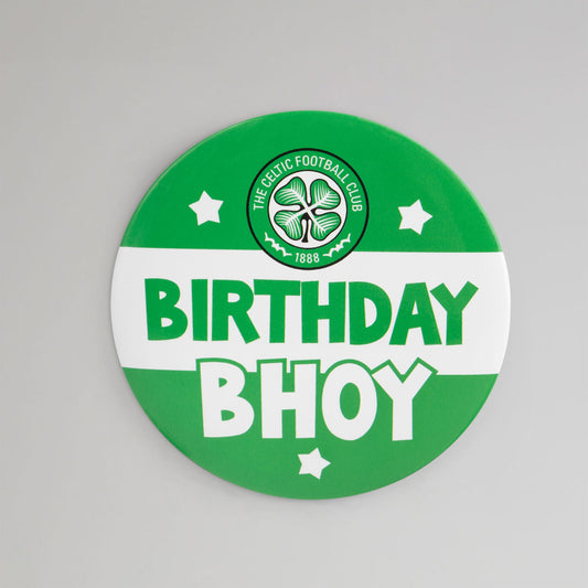 Celtic Birthday Bhoy Button Badge