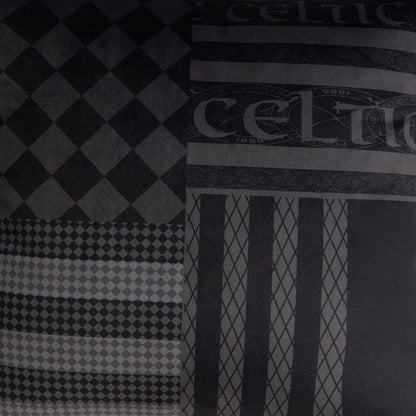 Celtic Blackout Retro Cushion