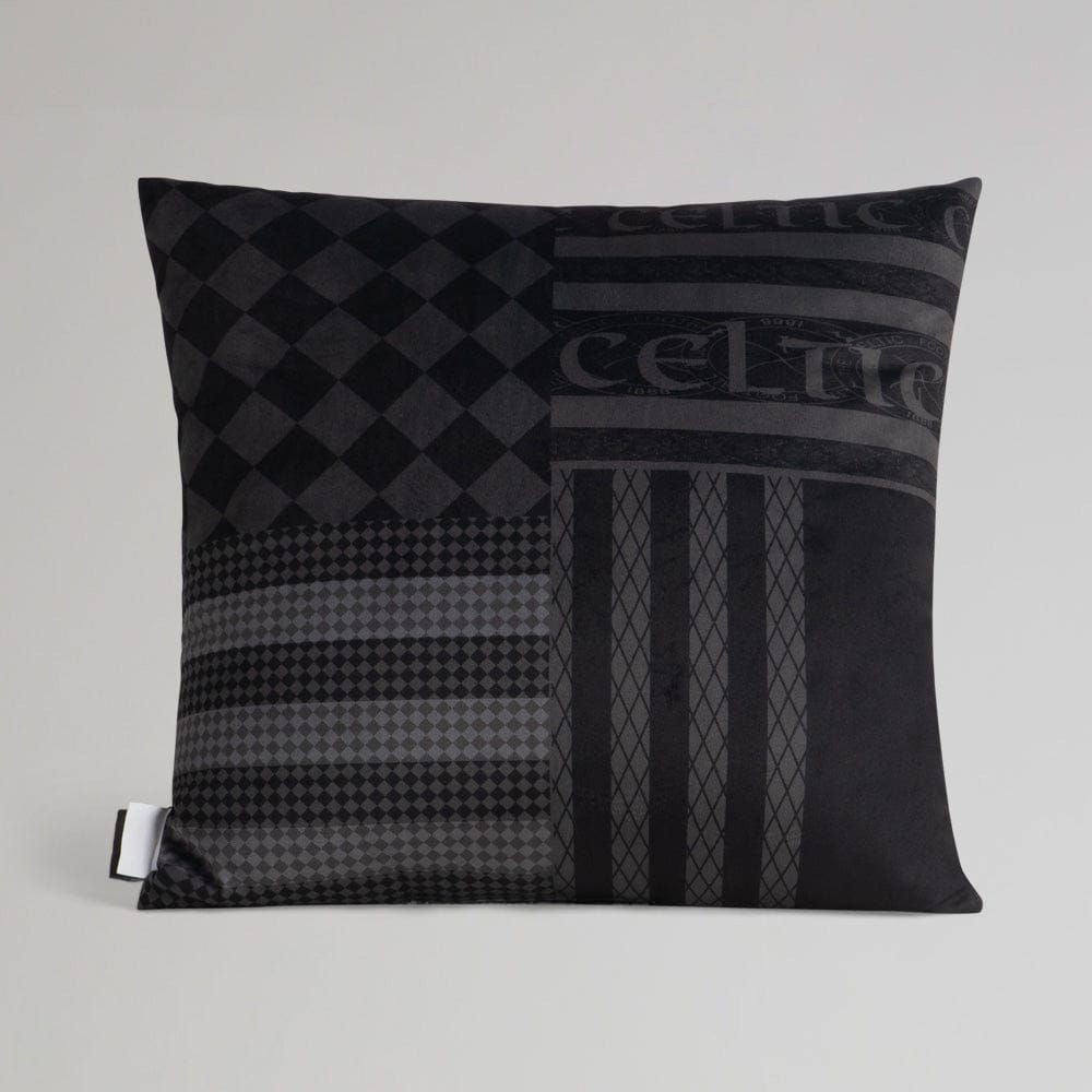 Celtic Blackout Retro Cushion