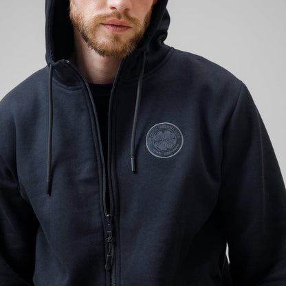 Celtic Blackout Zip Hoodie