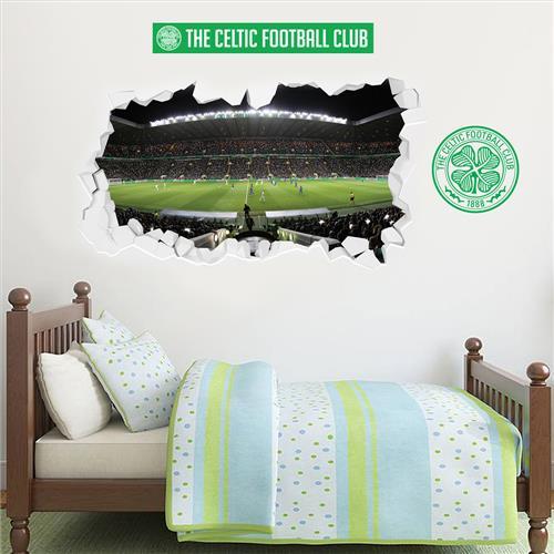 Celtic Broken Wall Mural & Sticker Set