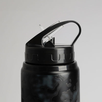 Celtic Camo Metal Black Water Bottle