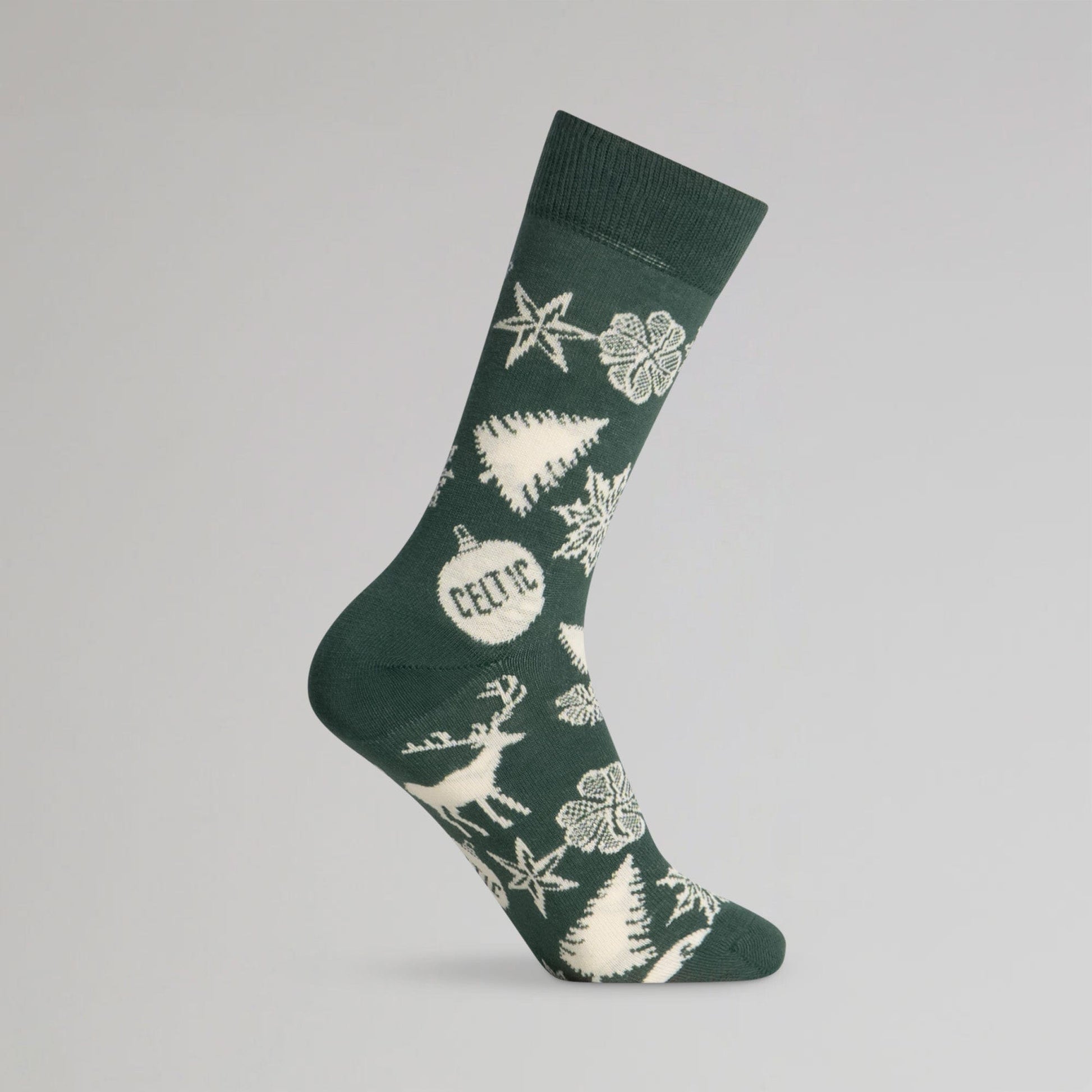 Celtic Christmas Bauble Sock