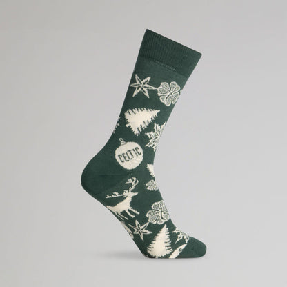 Celtic Christmas Bauble Sock
