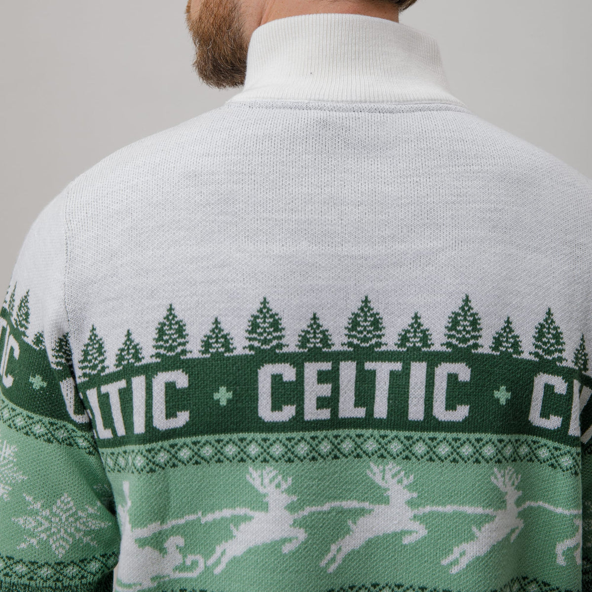 Celtic Christmas Men's Nordic Print Knit Jumper