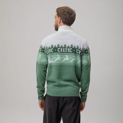 Celtic Christmas Men's Nordic Print Knit Jumper