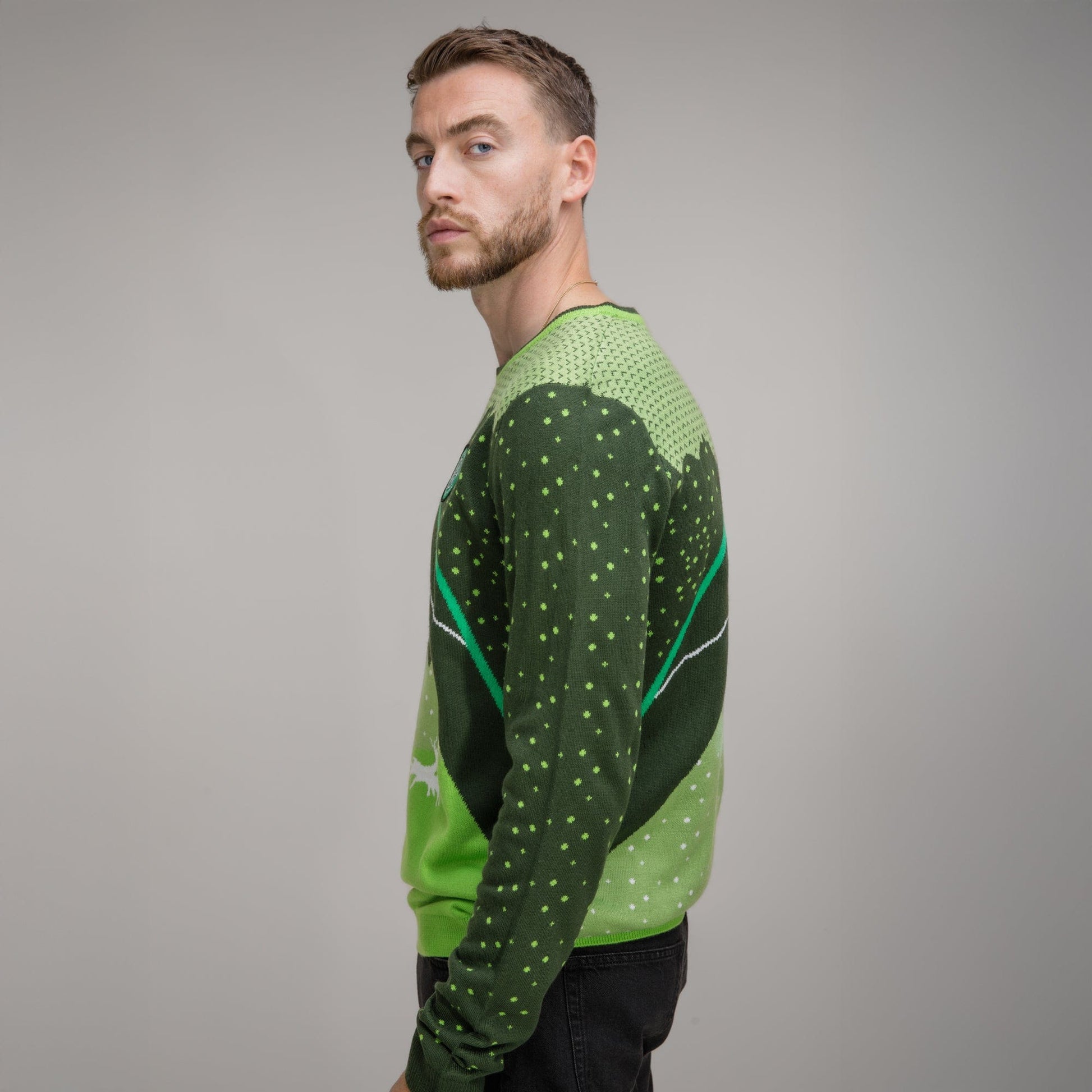 Celtic Christmas Retro Jumper