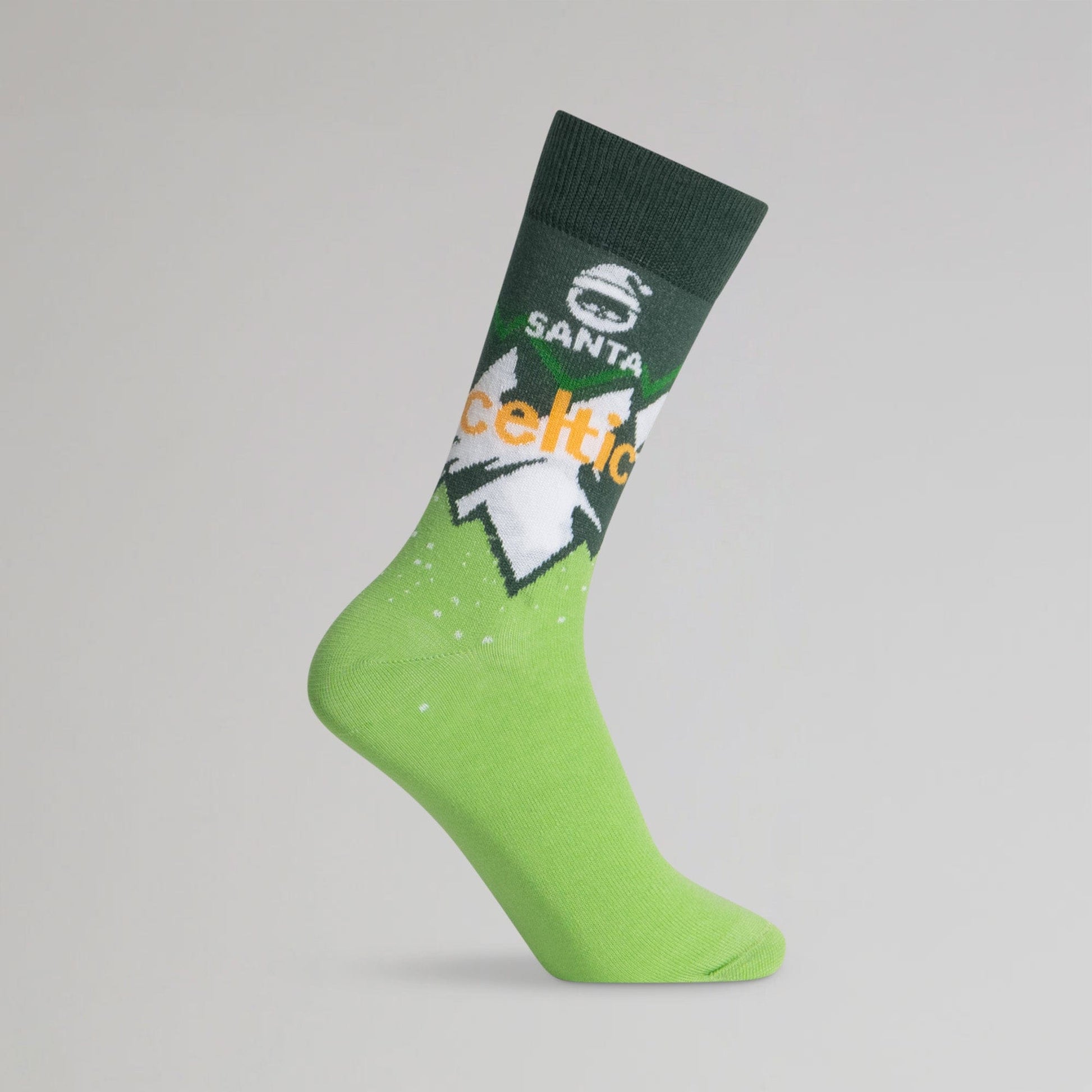 Celtic Christmas Retro Sock