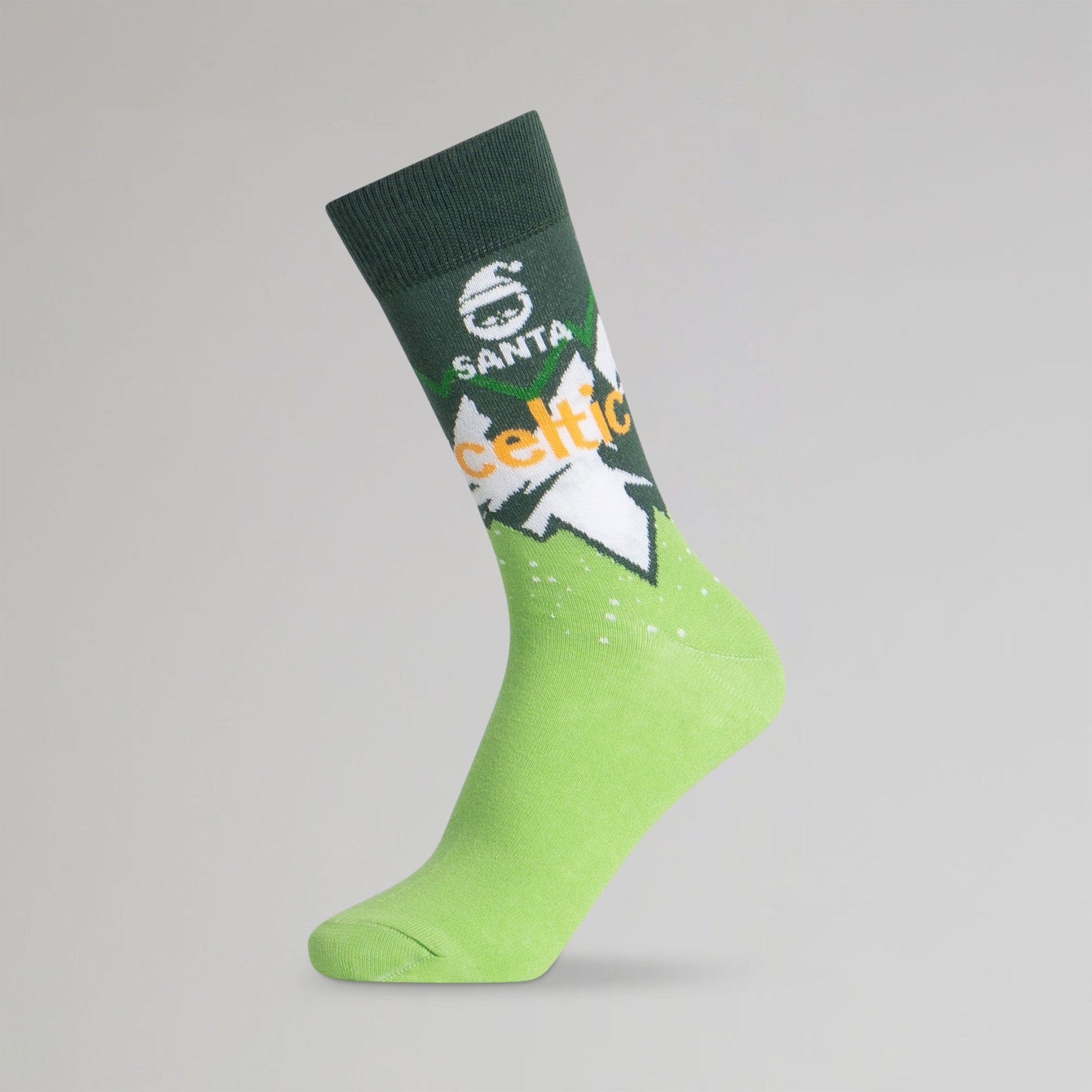 Celtic Christmas Retro Sock