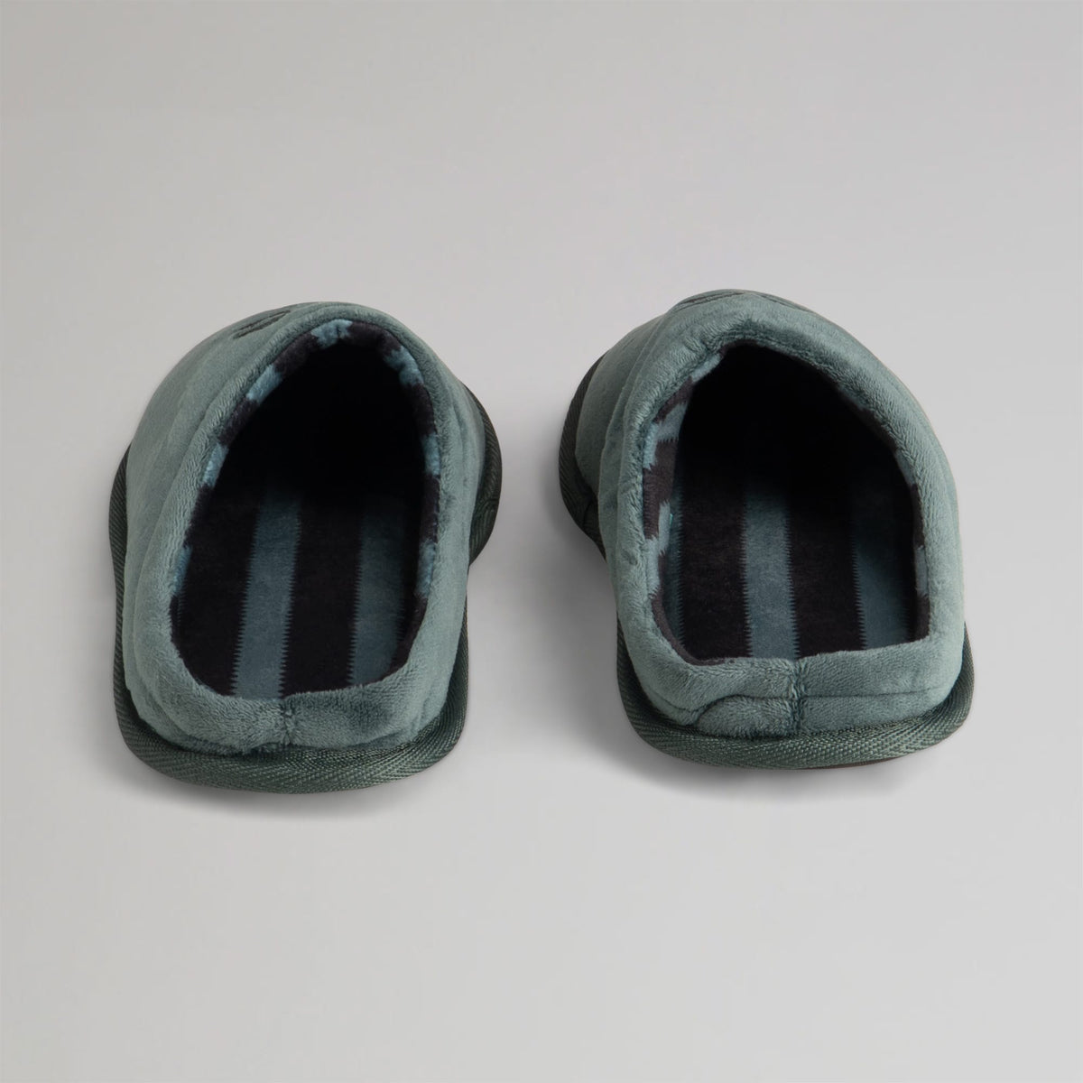 Celtic Clover Men's Green Mule Slippers