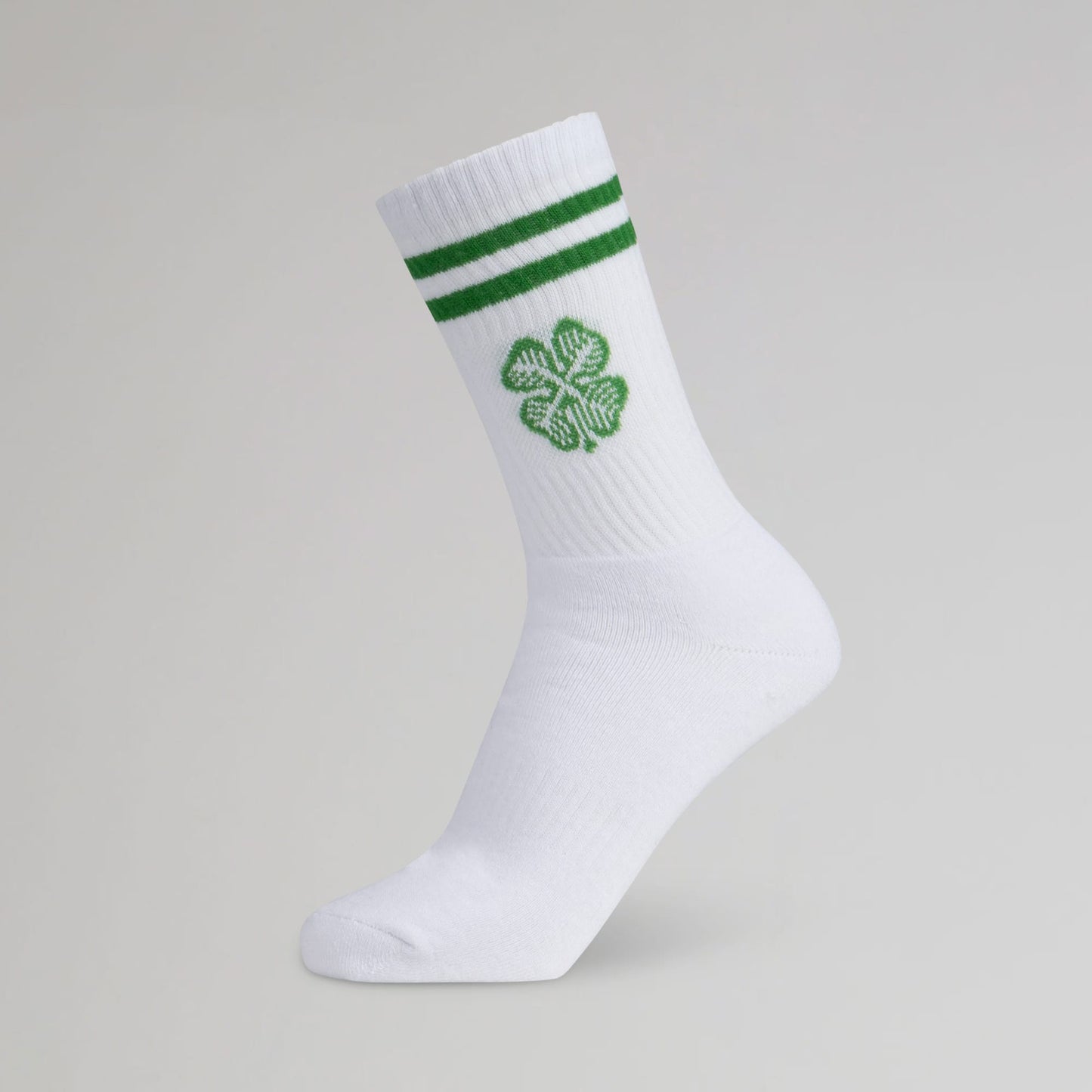 Celtic Clover White socks 3 Pack