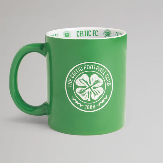 Celtic Crest All-Over Print Interior Green Mug