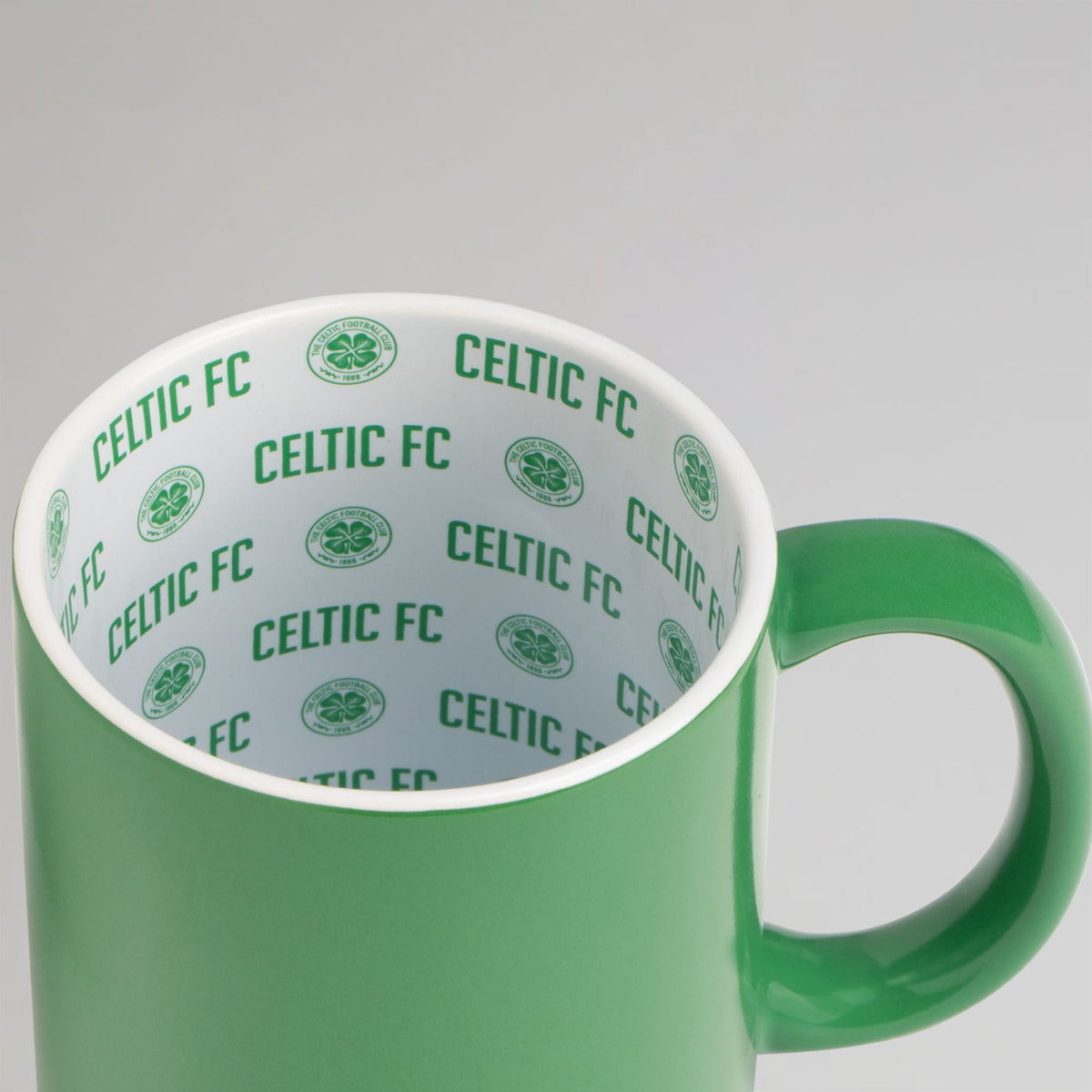 Celtic Crest All-Over Print Interior Green Mug
