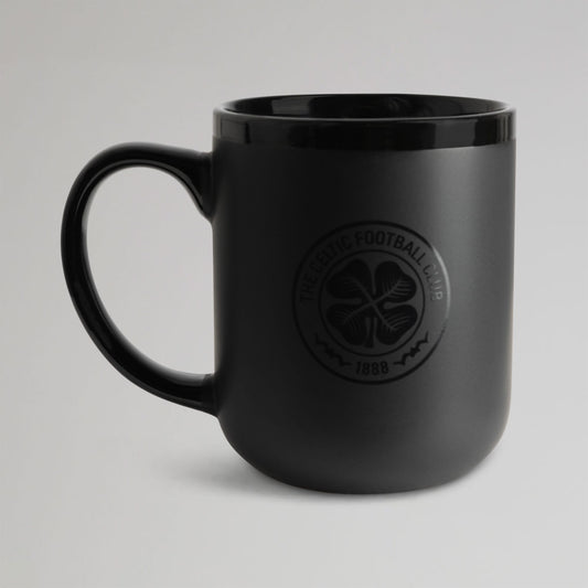 Celtic Crest Black Mug