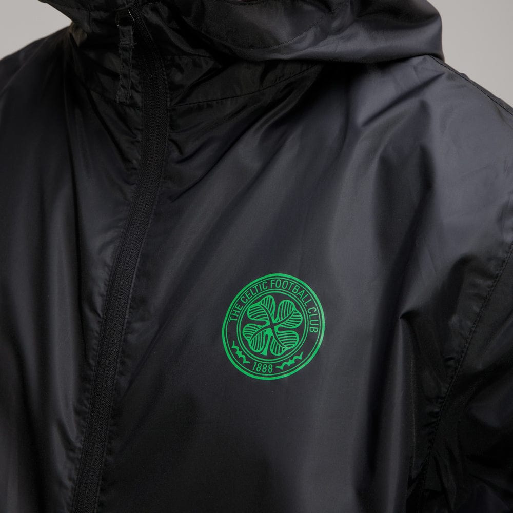 Celtic Crest Black Packaway Jacket – Official Celtic Store
